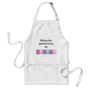 Carolanne periodic table name apron
