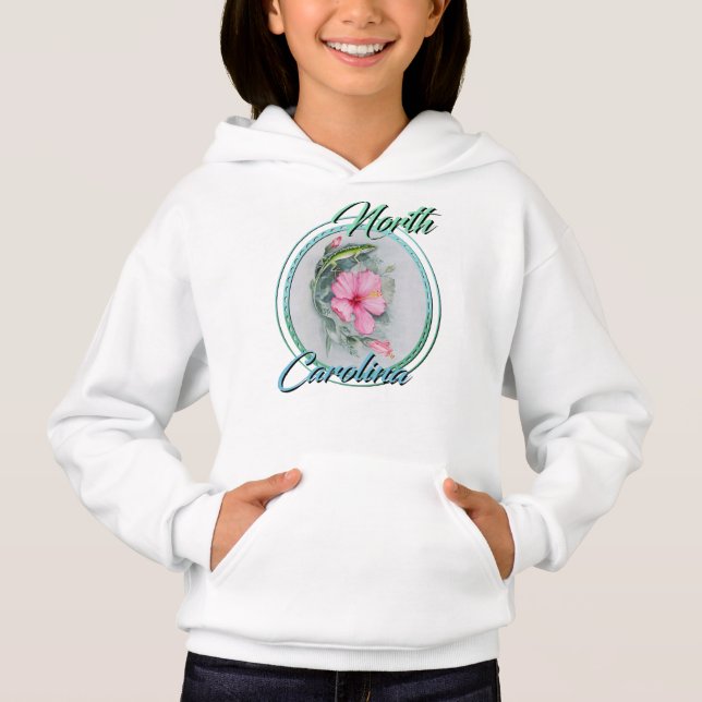 Carolina Anole & Hibiscus (Front)