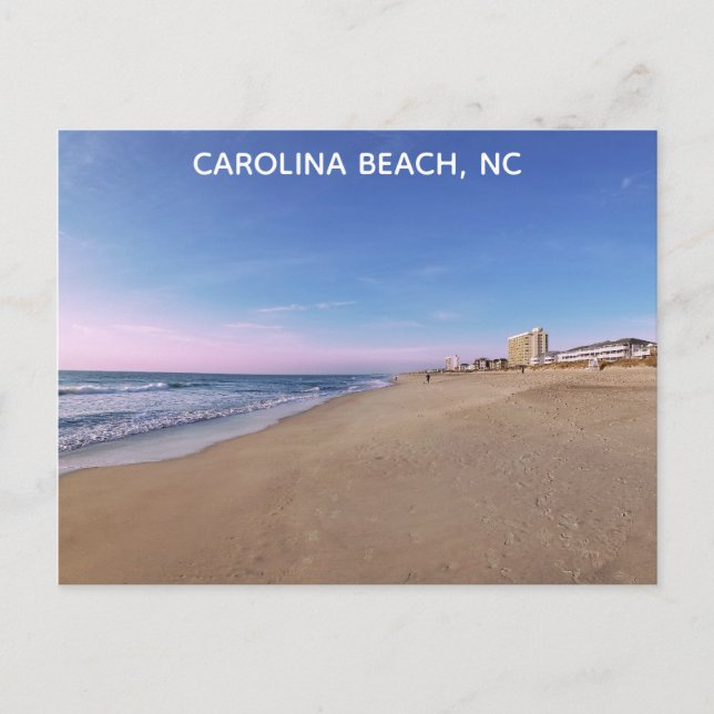 Carolina Beach North Carolina Travel Postcard (Front)