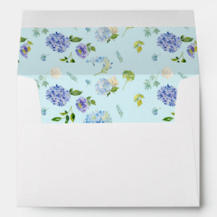 Carolina Bloom Light Blue   Envelope