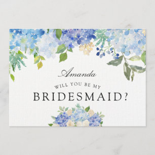 Carolina Bloom   Will you be my Bridesmaid? Invitation