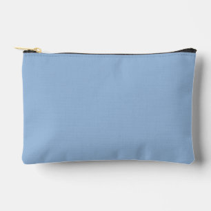 Carolina Blue Solid Colour Accessory Pouch