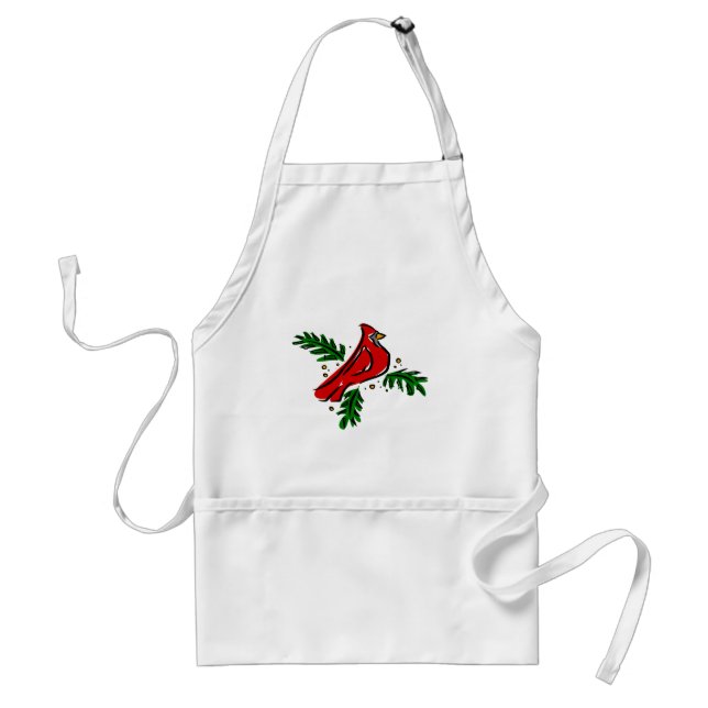 Carolina Cardinal Standard Apron (Front)