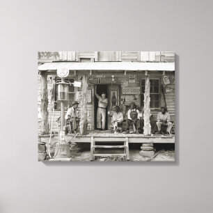 Carolina Country Store, 1939 Canvas Print