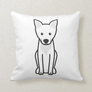 Carolina Dog Cartoon Cushion