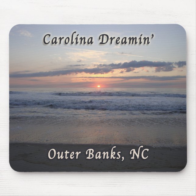 Carolina Dreaming Outer Banks NC Mouse Pad (Front)