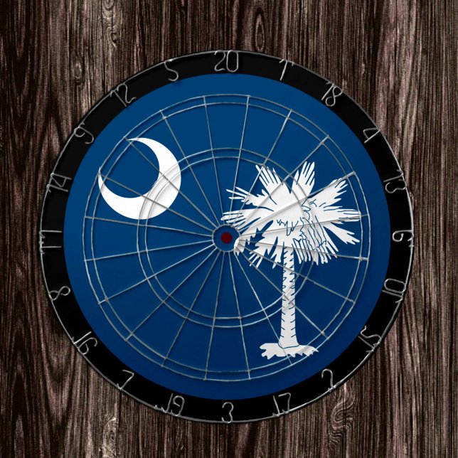 Carolina Flag Dartboard & South Carolina / game (Creator Uploaded)