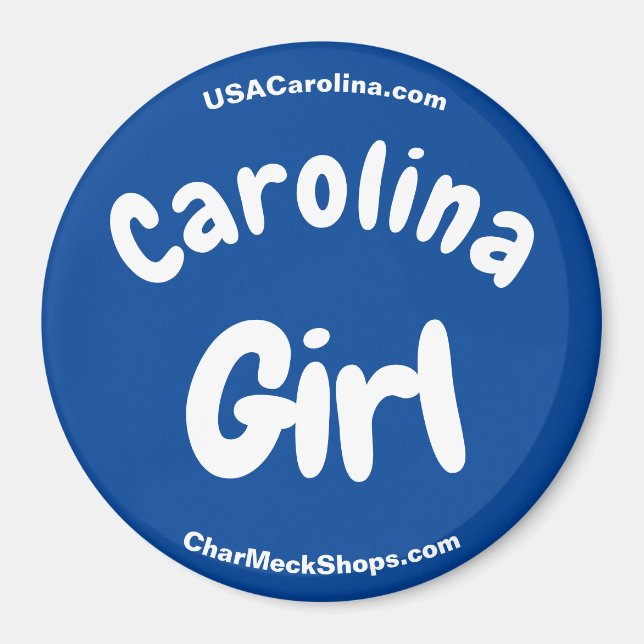 Carolina Girl magnet (Front)