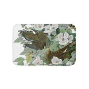Carolina Pigeon Audubon Morning Dove Bird Bath Mat