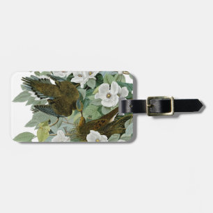 Carolina Pigeon Audubon Morning Dove Luggage Tag