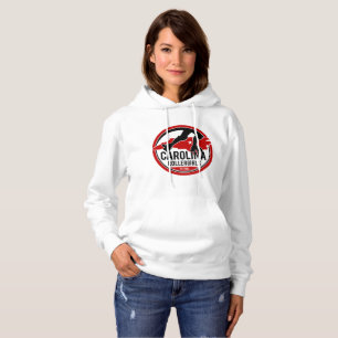 Carolina Rollergirls women's hooded sweatshirt