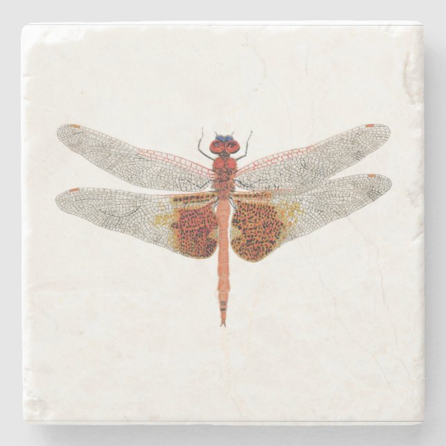 Carolina Saddlebags Dragonfly Coaster (Front)