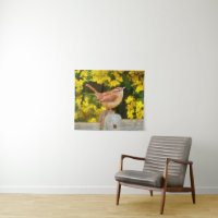 Carolina Wren Painting - Original Wild Bird Art