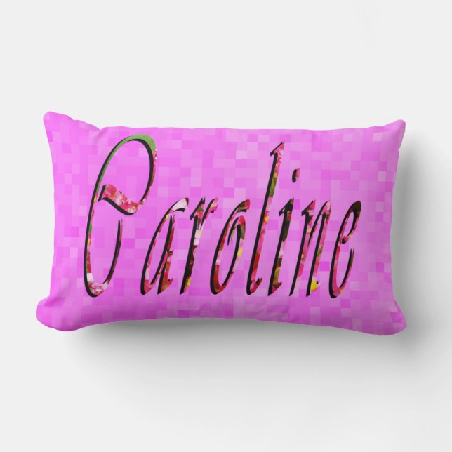 Caroline Is My Name, Lumbar Cushion (Front)