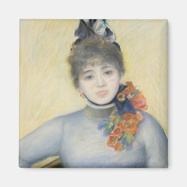 Caroline Remy ("Severine"), c.1885 Magnet (Front)