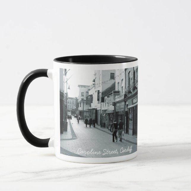 Caroline Street, Cardiff. Mug (Left)
