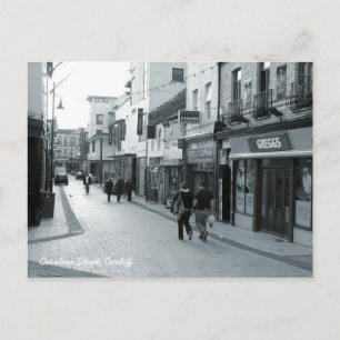 Caroline Street, Cardiff. Postcard