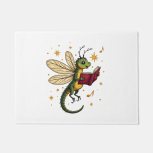 Caroling Dragonfly Doormat