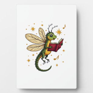 Caroling Dragonfly Plaque