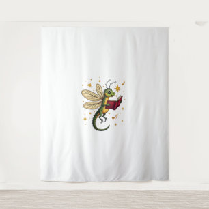 Caroling Dragonfly Tapestry