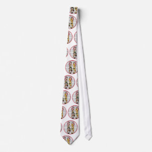 Caroling Horses- 'Mare'y Christmas Tie