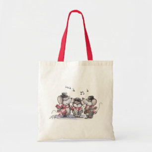 Caroling Mic, Mac & Moe Tote Bag