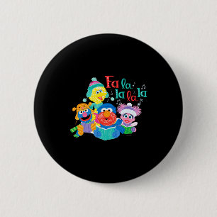 Caroling Sesame Street 6 Cm Round Badge