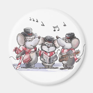 Caroling with Mic, Mac & Moe Magnet