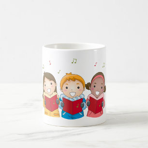 Carolling Children Coffee Mug