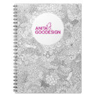 Carol's Doodles Spiral Notebook