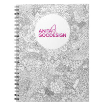 Carol's Doodles Spiral Notebook