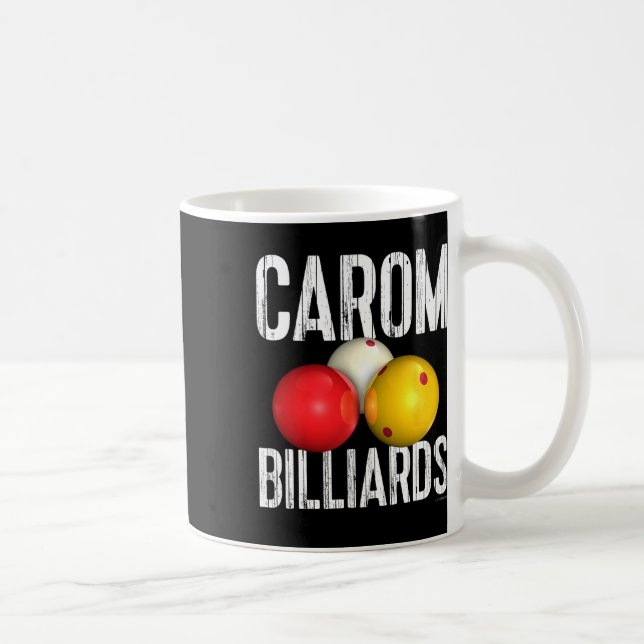 Carom Billiards Gear And Apparel  Coffee Mug (Right)