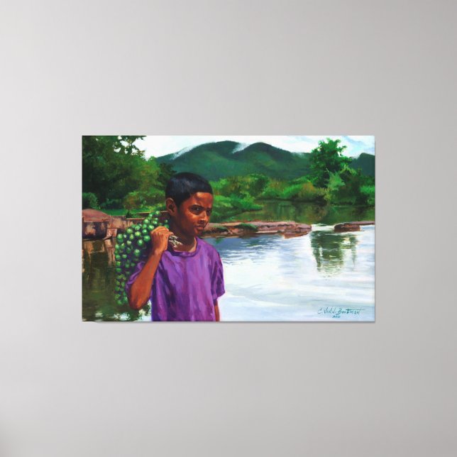 Caroni Chennette Canvas Print (Front)