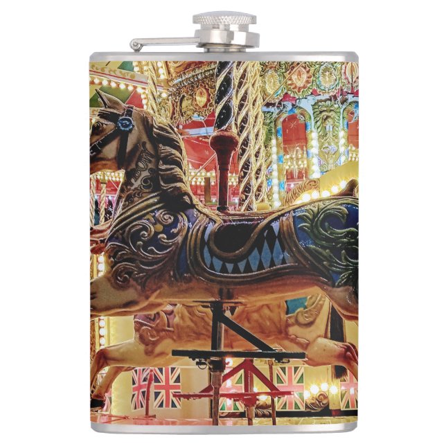 Carousal Hip Flask (Front)