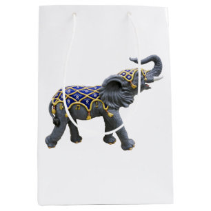 Carousel Animal Elephant Photo Gift Bag