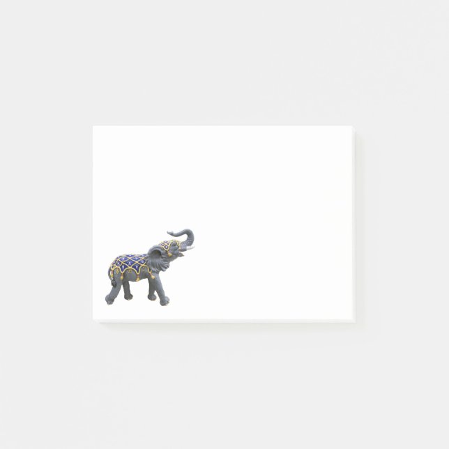 Carousel Animal Elephant Photo Notes (Front)