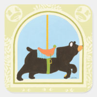 Carousel Bear by June Erica Vess