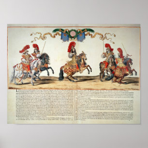 Carousel by Louis XIV Front of Tuileries Poster