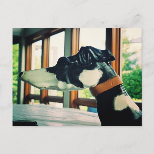 Carousel Dog Postcard (Front)