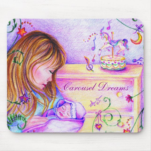 Carousel Dreams Mousepad (Front)