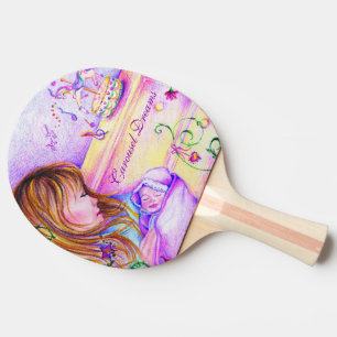 Carousel Dreams Ping Pong Paddle