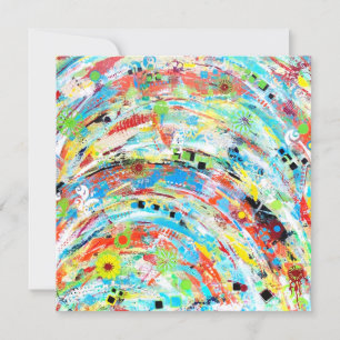 Carousel Flat Card