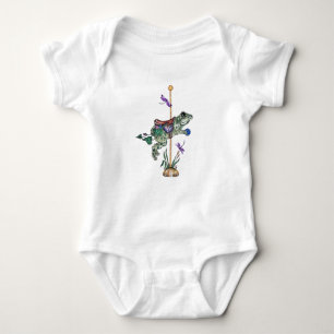 Carousel Frog Baby Bodysuit
