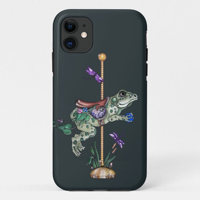Carousel Frog Case-Mate iPhone Case (Back)