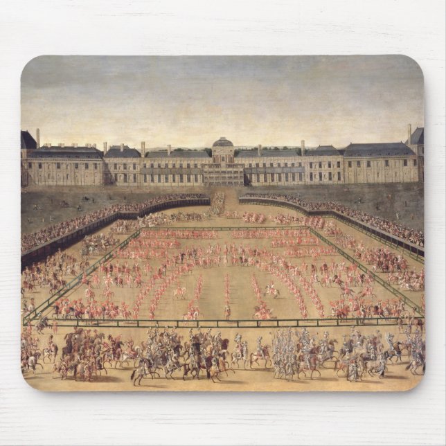 Carousel given for Louis XIV Mouse Pad (Front)