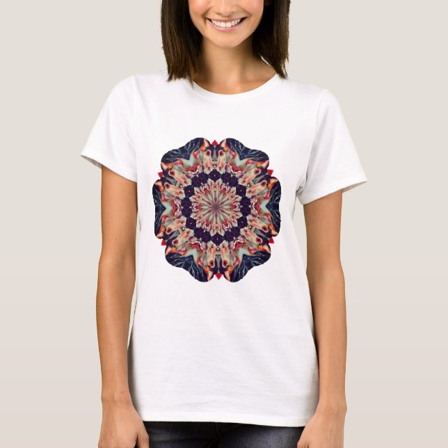 Carousel Horse Abstract Art T-Shirt (Front)
