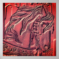 Carousel Horse Art 
