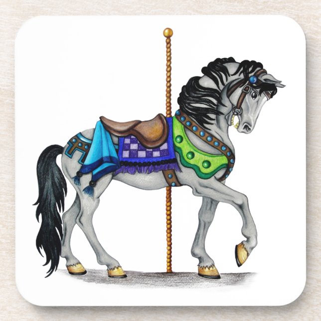 Carousel Horse Coaster (Front)