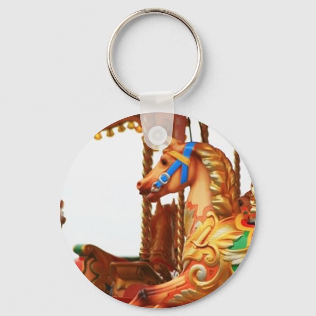 Carousel Horse Key Ring (Front)