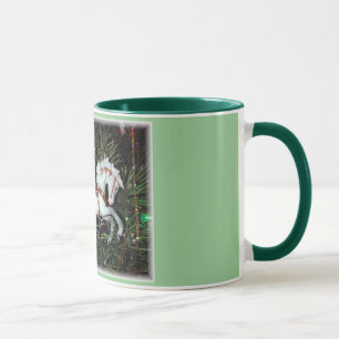 Carousel horse ornament mug